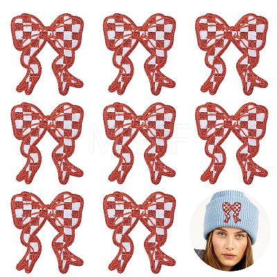 8Pcs Polyester Clothing Patches DIY-TA0015-30C-1