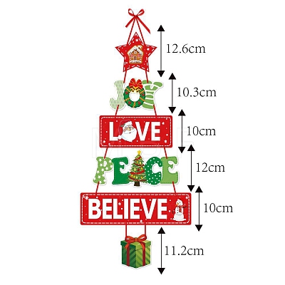 Christmas Wall Decoration PW-WG8D635-01-1