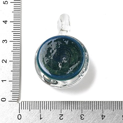 Handmade Lampwork Pendants LAMP-R001-06A-1