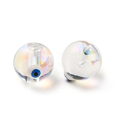 Transparent Glass Beads GLAA-F121-13I-1