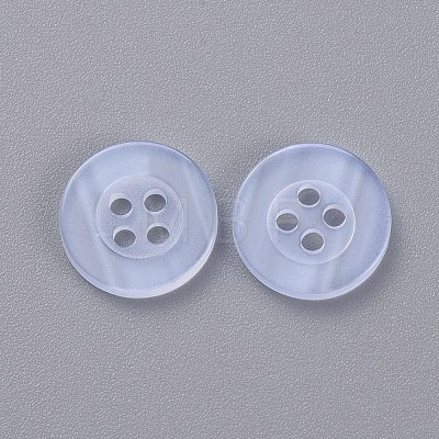 4-Hole Plastic Buttons BUTT-S020-11-12.5mm-1