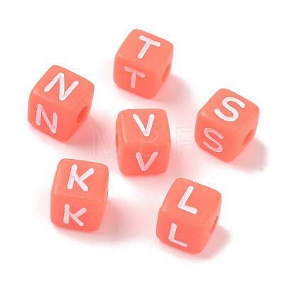 Opaque Acrylic Beads AC-CBA7818-01E-1