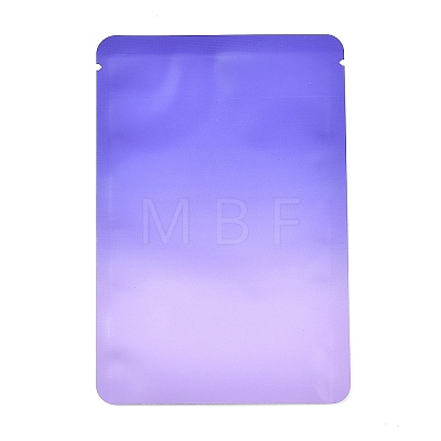 Two Tone Rectangle Plastic Zip Top Gift Bags OPP-C003-01B-04-1