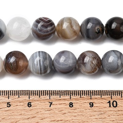 Natural Botswana Agate Beads Strands G-H334-A01-04-1