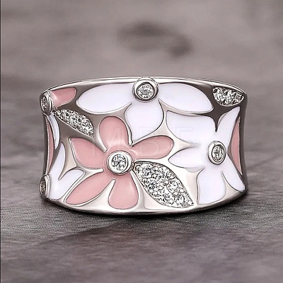 Alloy Enamel Rings WG7A0B9-02-1