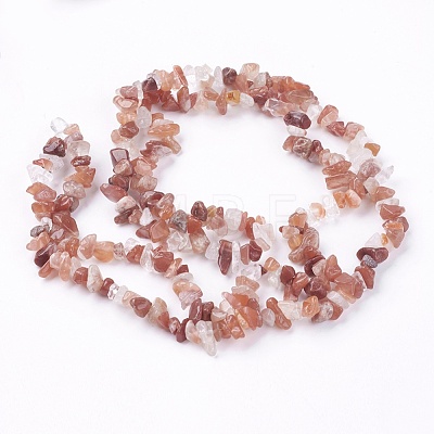 Natural Carnelian Stone Bead Strands X-G-R192-10-1