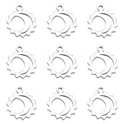 304 Stainless Steel Charms STAS-CJC0008-18P-1