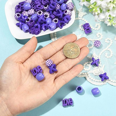 Acrylic Hair Coil Cuffs FIND-FZC0005-004B-02-1