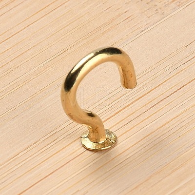 12-Slot Bamboo L-Shaped Necklace Organizer Display Stands with Imitation Leather Mat NDIS-F005-01A-1