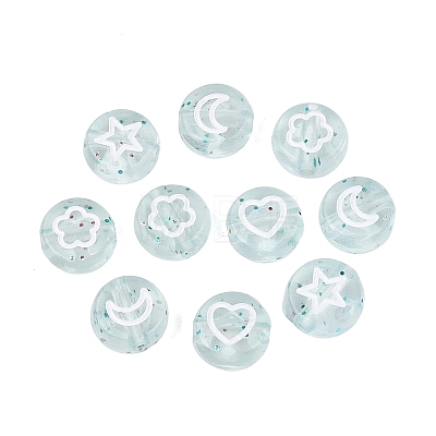 Transparent Acrylic Beads AC-N167-07A-1