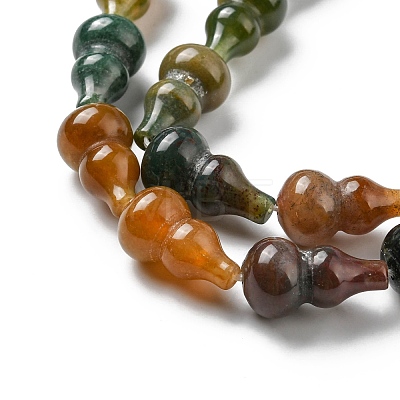 Natural Indian Agate Beads Strands G-C039-A07-1