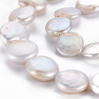 Natural Keshi Pearl Beads Strands PEAR-S018-03B-1