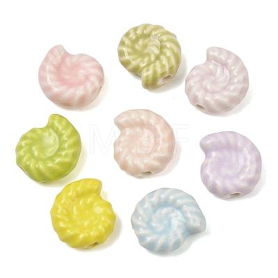 Handmade Porcelain Beads LS-PORC-D026-02C-1