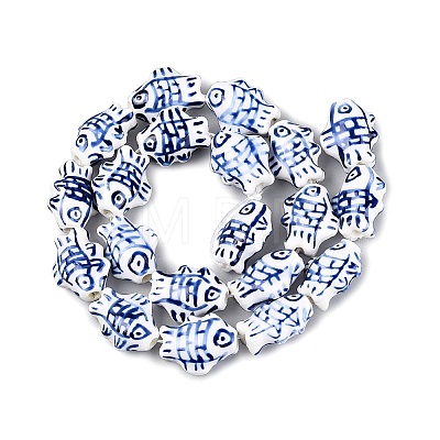 Handmade Porcelain Beads PORC-Q007-09C-1