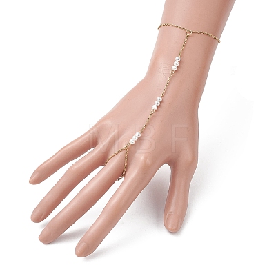 304 Stainless Steel Chains Bracelets BJEW-JB12662-1