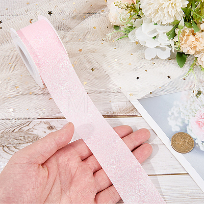 10 Yards Sparkle Polyester Ribbon OCOR-CY0004-10A-1