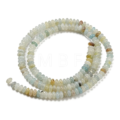 Natural Flower Amazonite Beads Strands G-K343-C01-01-1