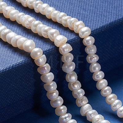 Natural Cultured Freshwater Pearl Beads Strands X-PEAR-I004-07B-01A-1