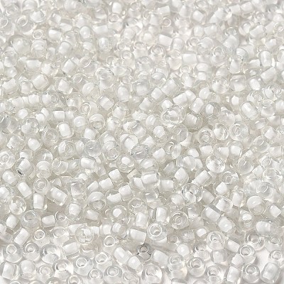 8/0 Transparent Glass Seed Beads SEED-F003-03B-07-1