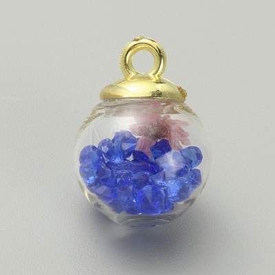 Transparent Glass Globe Pendants LS-GLAA-TAC0005-002E-1