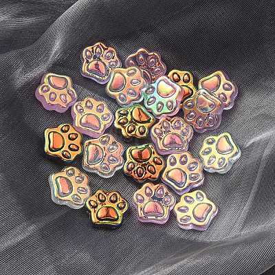 Transparent Resin Cabochons CRES-YW0001-17-1