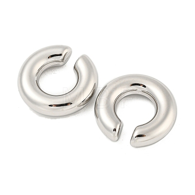 304 Stainless Steel Cuff Earrings EJEW-G377-04D-1