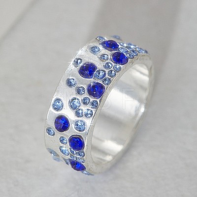 Alloy Rhinestone Finger Rings FS-WG159B5-01-1
