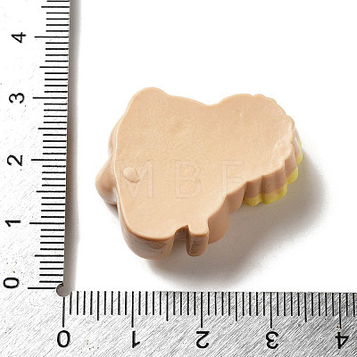 Opaque Resin Decoden Cabochons CRES-L042-A05-1