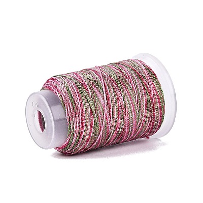 5 Rolls 9-Ply Braided Nylon Strings with Metallic Thread OCOR-Q062-01H-1