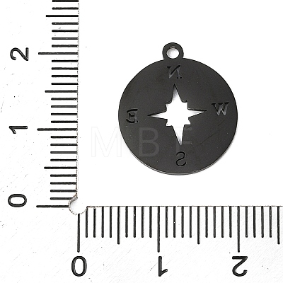 Ion Plating(IP) 304 Stainless Steel Pendants STAS-T044-236B-1