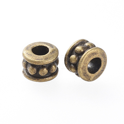 Tibetan Style Alloy Beads X-MLF0031Y-NF-1