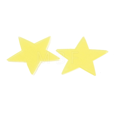 100Pcs Luminous PP Plastic Wall Stickers DIY-H162-83A-1