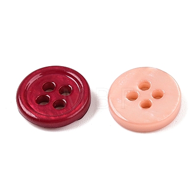 Freshwater Shell Buttons BUTT-T013-02-1