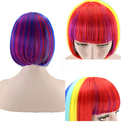 Short Bob Cosplay Wigs OHAR-I015-24C-1