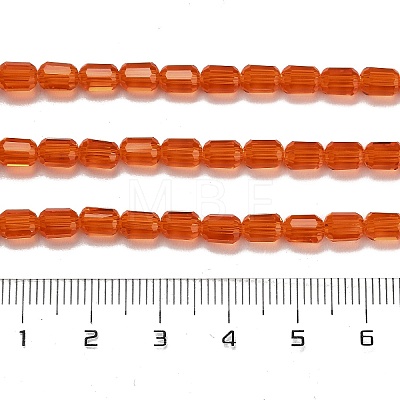 Transparent Glass Beads Strands GLAA-G112-05A-1