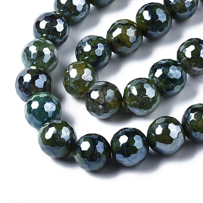 Natural Agate Beads Strands G-Q998-013C-1