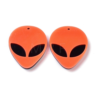 Opaque Acrylic Pendants MACR-P023-01A-1