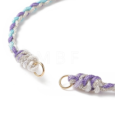 Polyester Thread Braided Bracelets AJEW-JB01141-1