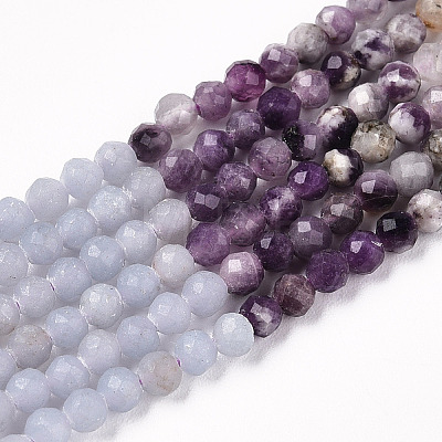 Natural Mixed Gemstone Beads Strands G-D080-A01-02-35-1