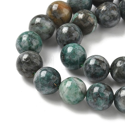 Natural Dioptase Beads Strands X-G-D302-02-8mm-1