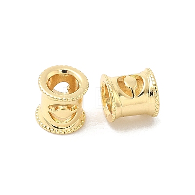 Brass European Beads KK-B166-01G-0-1