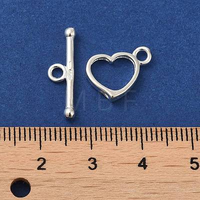 925 Sterling Silver Toggle Clasps STER-A008-46-1