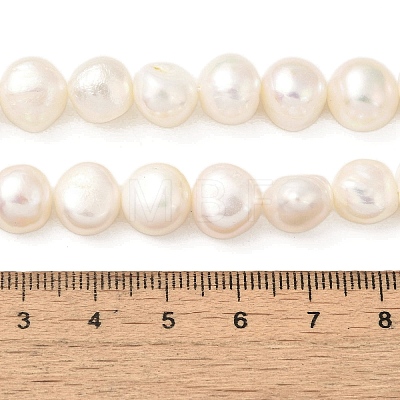 Natural Cultured Freshwater Pearl Beads Strands PEAR-A006-11B-1