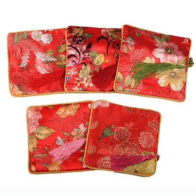 Retro Square Cloth Zipper Pouches CON-PW0001-095B-1