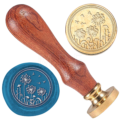 Wax Seal Stamp Set AJEW-WH0208-1128-1