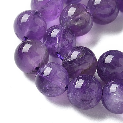 Natural Amethyst Beads Strands G-S031-1-1