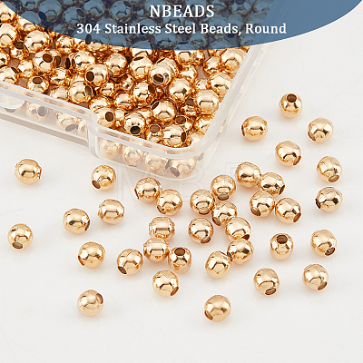  304 Stainless Steel Beads STAS-NB0001-65-1
