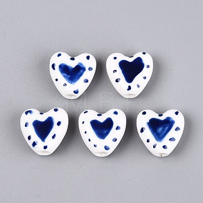 Handmade Porcelain Beads PORC-Q005-11A-1