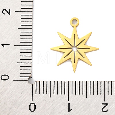 Christmas 201 Stainless Steel Pendants STAS-Q015-11G-1