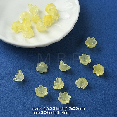 Glass Beads GLAA-YW0003-37I-1